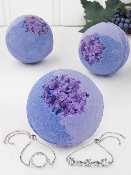 Blueberry Bath Bomb - Bracelet Collection
