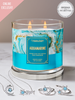 Aquamarine Candle - Aquamarine Jewelry Collection Made with Crystals From Swarovski®
