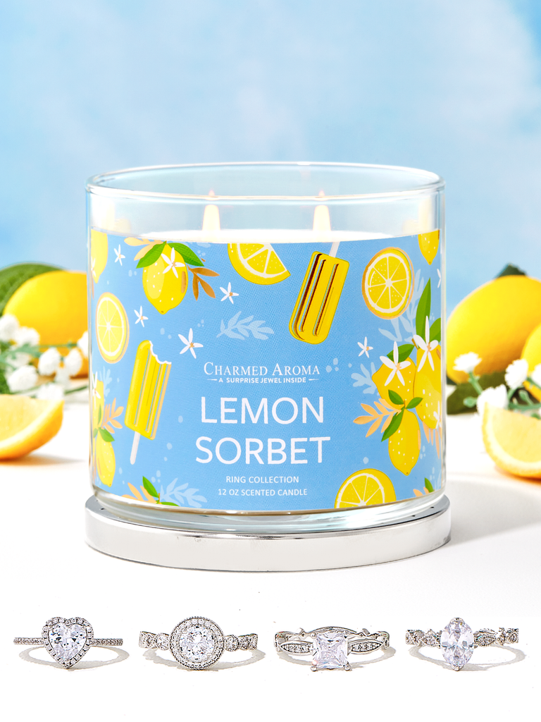 Lemon Sorbet Candle - Ring Collection