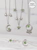 Peridot Candle - Peridot Jewelry Collection Made With Crystals From Swarovski®