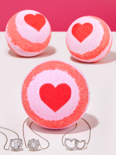 Sweetheart Bath Bomb - Necklace Collection