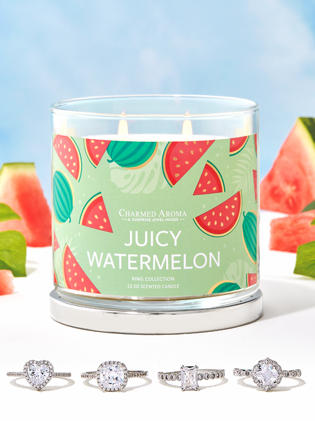 Juicy Watermelon Candle - Ring Collection